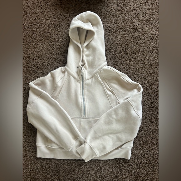 lululemon athletica Tops - Lulu Lemon Scuba Half Zip Hoodie M/L